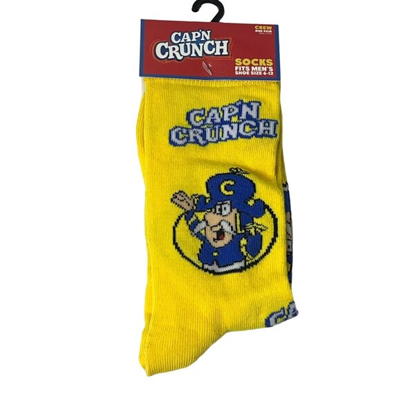 Other - Capn Crunch Cereal Socks Crazy Fun Novelty Gift Silly Funny Graphic Wacky Mens